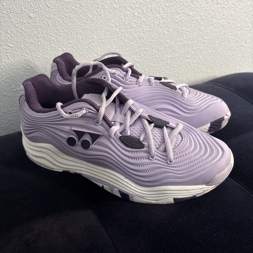 Yonex Power Cushion Fusionrev 5 Court Tennis Shoes Mist Purple W 7.5 M 6